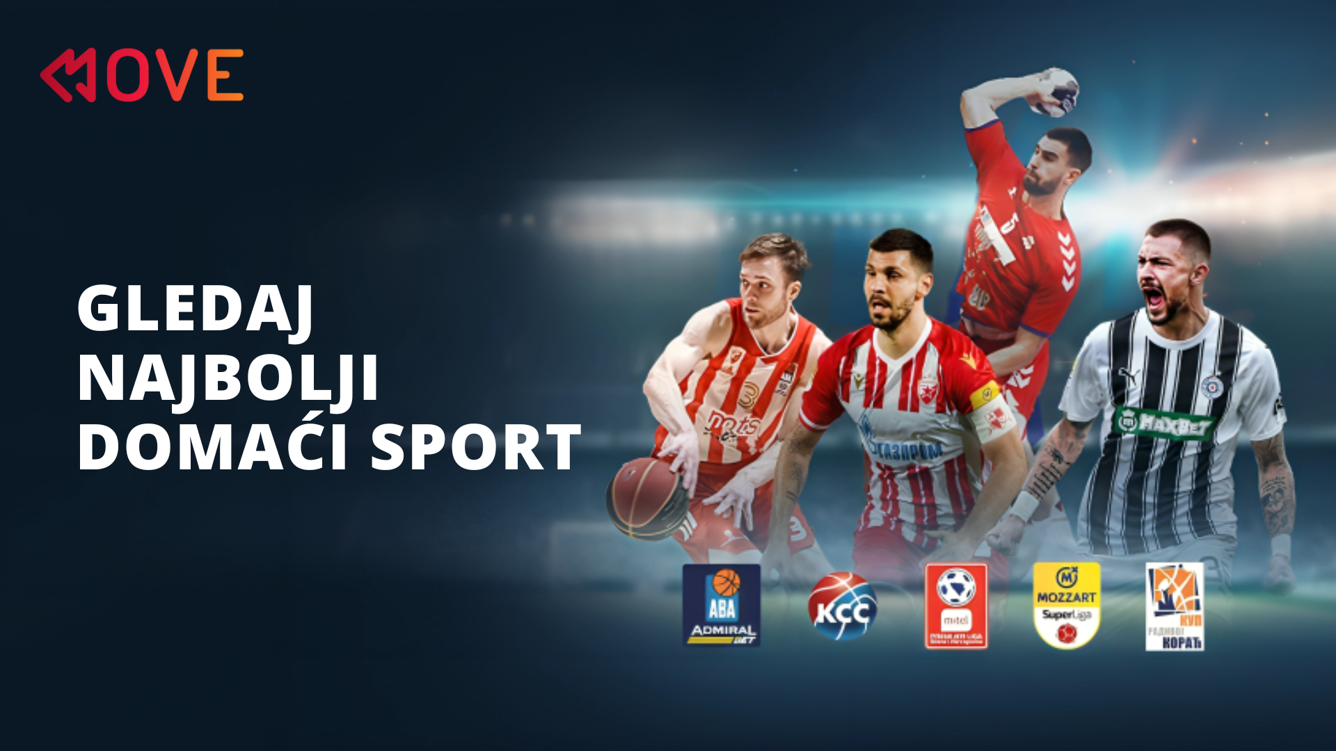 Najbolji domaći sport na MOVE aplikaciji